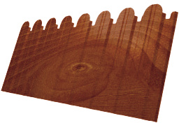 Профнастил C10B фигурный 0,45 Print-Double Premium с пленкой Cherry Wood Fresh изображение, анонсные картинки товара
