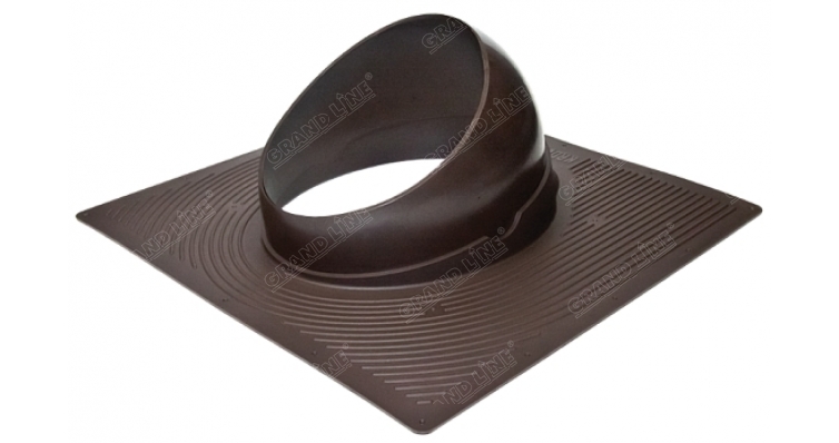 Проходной элемент Krovent Base-VT 125/150 коричневый изображение, анонсные картинки товара