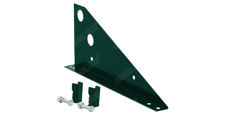 Кронштейн снегозадержателя для фальцевой кровли Optima RAL 6005 изображение, анонсные картинки товара