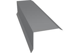 Планка торцевая 80х100 0,5 Satin с пленкой RAL 7004 сигнальный серый (2м) изображение, анонсные картинки товара