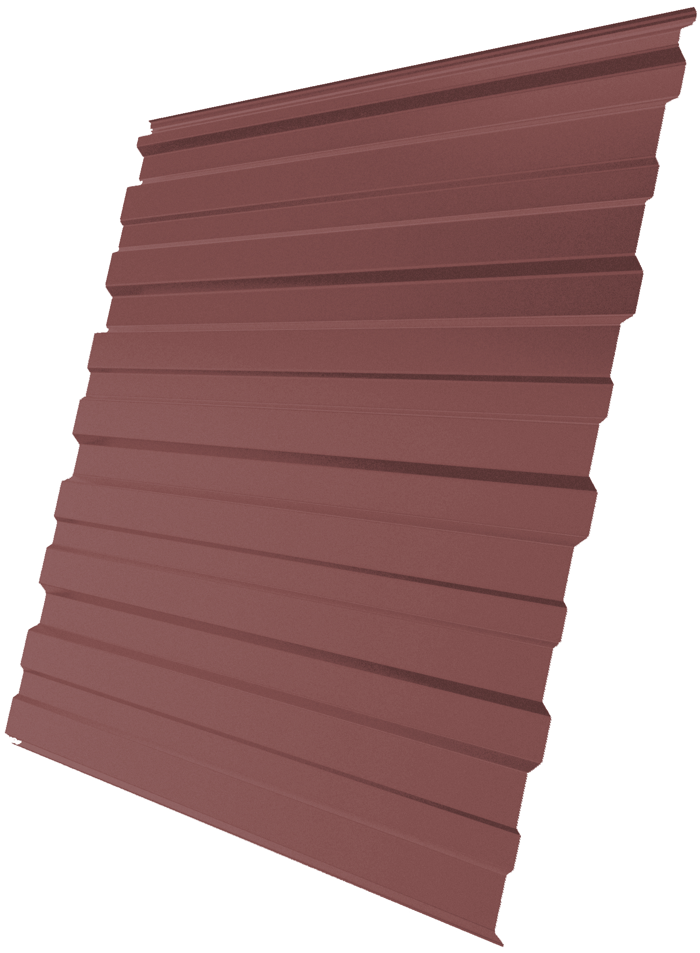 Профнастил С10R 0,45 PE RAL 3009 оксидно-красный изображение, анонсные картинки товара