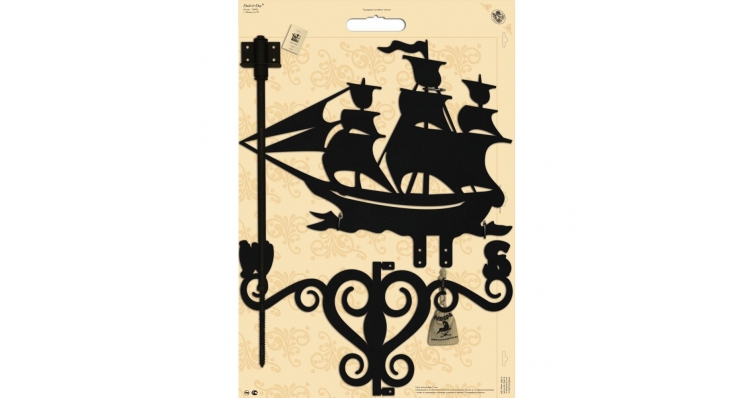 Флюгер Люкс Duck & Dog Л04 Корабль изображение, анонсные картинки товара