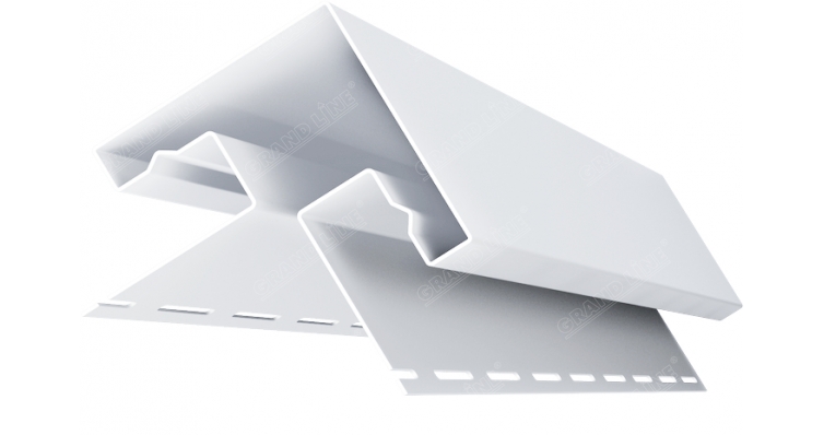 Угол прямой Grand Line ЯФАСАД Classic белый (3,0м) изображение, анонсные картинки товара