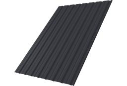 Профнастил С10R 0,5 Satin Matt RAL 7024 мокрый асфальт изображение, анонсные картинки товара