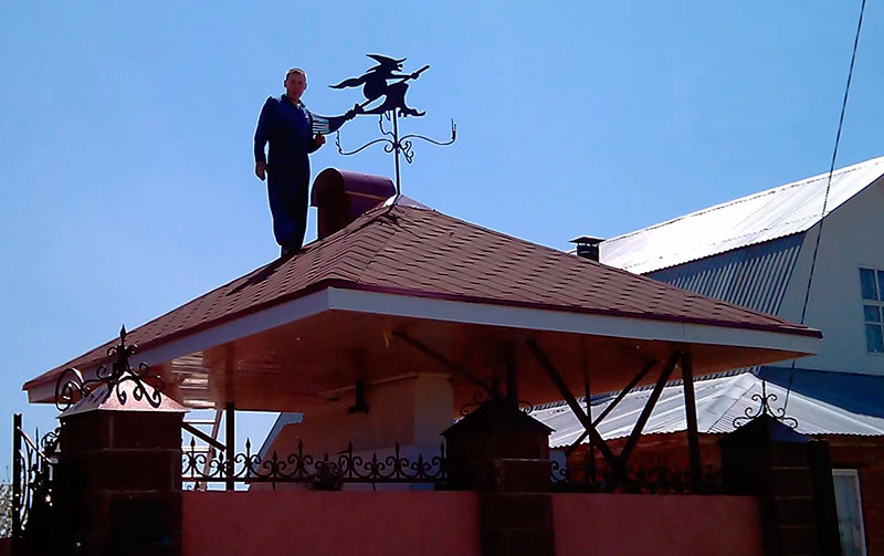 Установка флюгера изображение, анонсные картинки товара