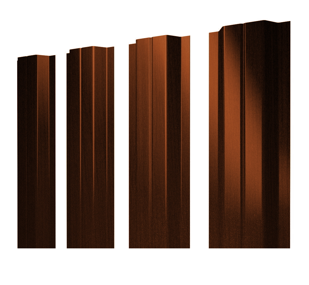 Штакетник П-образный A с прямым резом 0,45 Print Elite Chestnut Wood изображение, анонсные картинки товара