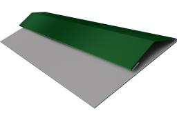 Планка стартово-финишная (Блок-хаус, Экобрус) Grand Line 0,45 PE с пленкой RAL 6002 лиственно-зеленый (2м) изображение, анонсные картинки товара