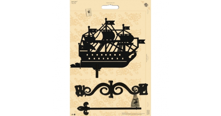 Флюгер большой Duck & Dog 024 Парусник изображение, анонсные картинки товара