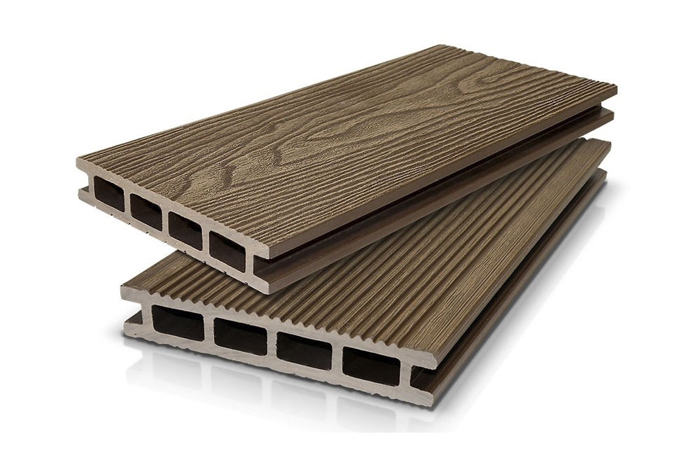 Террасная доска серия Classic 140х24мм цвет Светло коричневый изображение, анонсные картинки товара