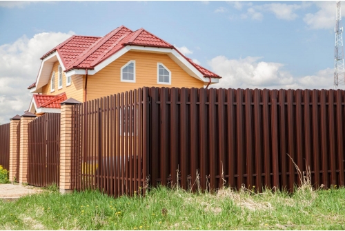 Штакетник Прямоугольный с прямым резом 0,45 Print Elite Chestnut Wood изображение, анонсные картинки товара