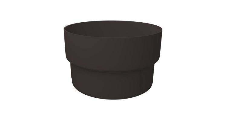 Муфта трубы соединительная ПВХ Grand Line коричневая (RR 32) изображение, анонсные картинки товара