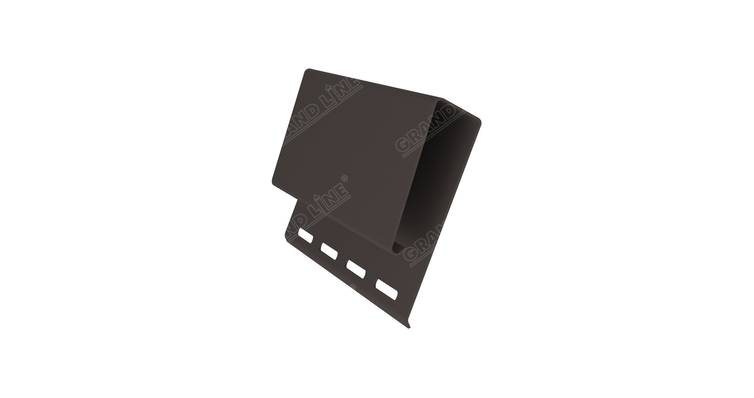 Наличник профиль J широкий Brauni Standart коричневый (3,05м) можно купить недорого в ООО «Большие скидки» Наличник профиль J широкий Brauni Standart коричневый (3,05м) изображение, анонсные картинки товара