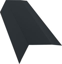 Планка карнизная 100х65 0,45 Drap RAL 7016 антрацитово-серый (2м) изображение, анонсные картинки товара