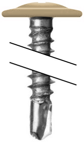 Саморез ПШС 4,2х16 RAL 1001 (1000) изображение, анонсные картинки товара