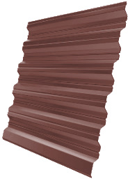 Профнастил НС35R 0,45 PE RAL 3009 оксидно-красный изображение, анонсные картинки товара