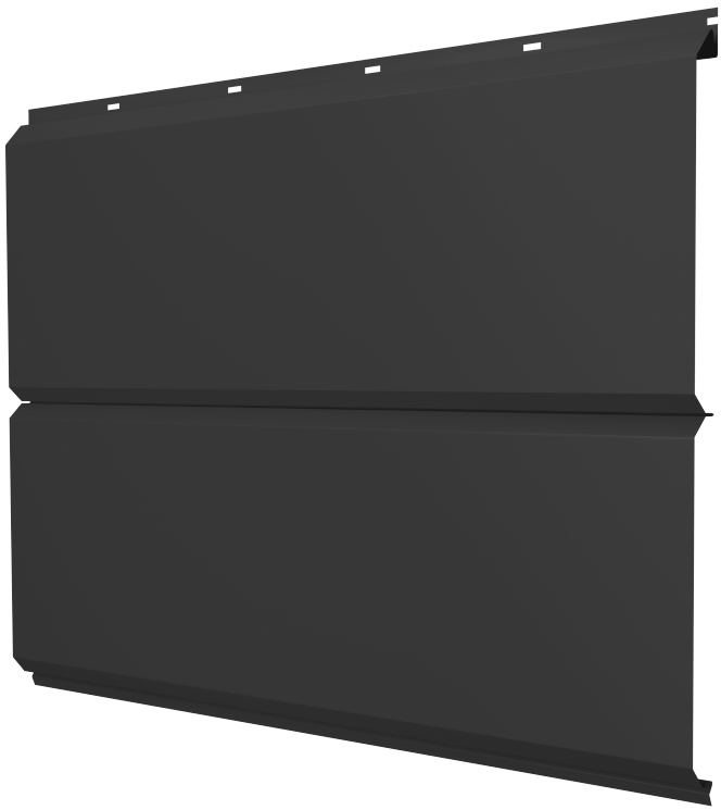 ЭкоБрус new 0,5 Satin Matt с пленкой RAL 9005 черный изображение, анонсные картинки товара