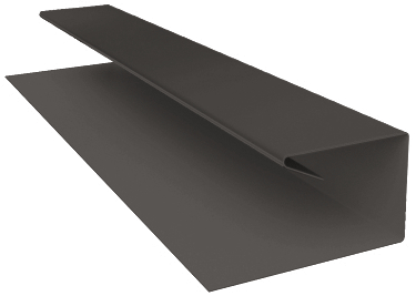 Планка П-образная 0,45 Drap RR 32 темно-коричневый изображение, анонсные картинки товара