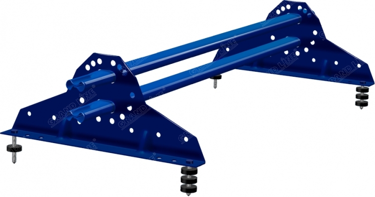 Снегозадержатель NEW трубчатый Grand Line RAL 5005 1м изображение, анонсные картинки товара