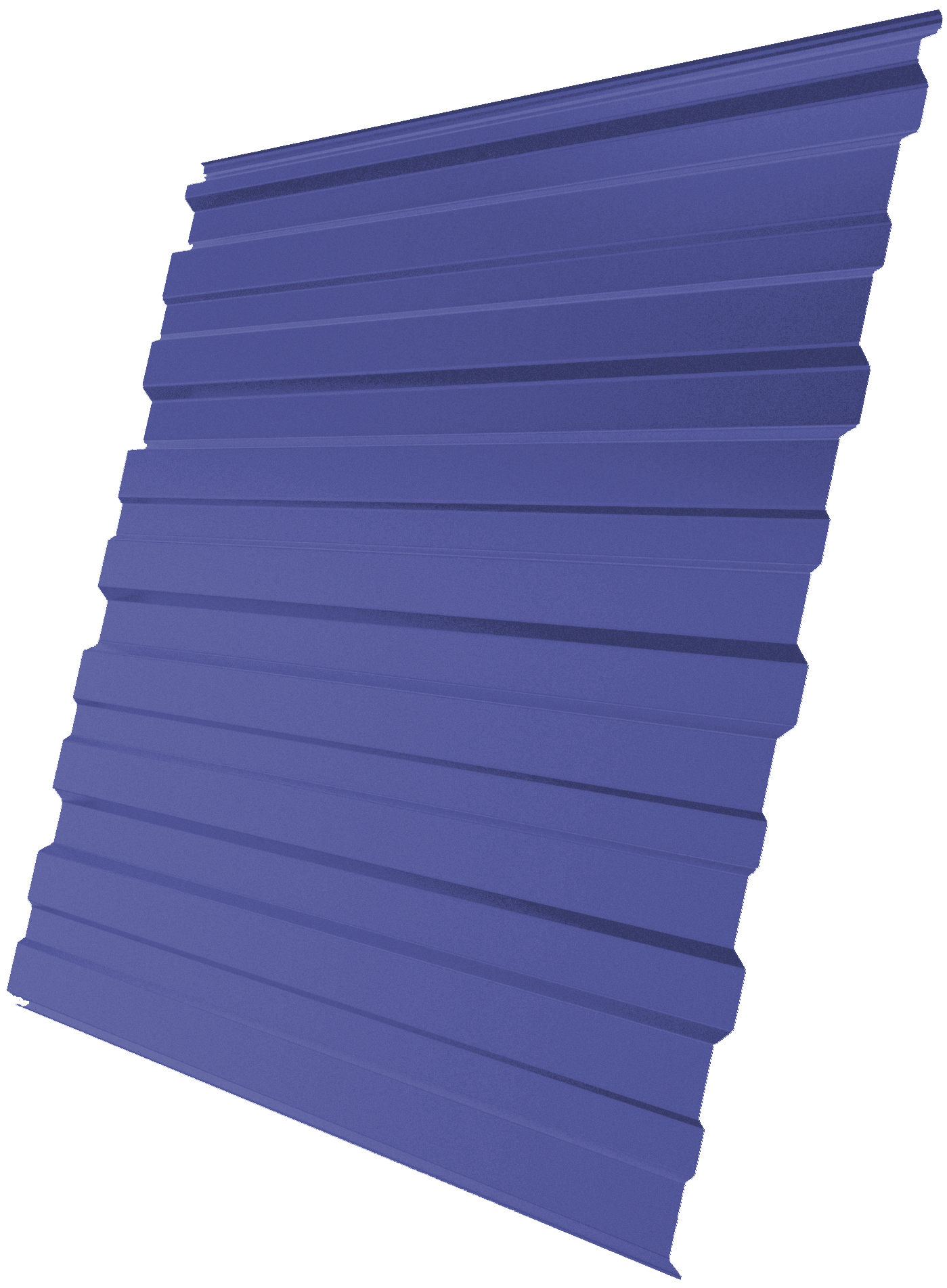 Профнастил С10R 0,45 PE с пленкой RAL 5002 ультрамариново-синий изображение, анонсные картинки товара