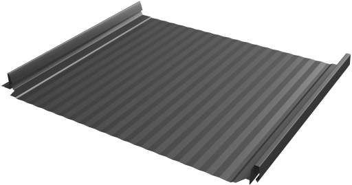 Кликфальц Pro Gofr 0,5 Rooftop Matte RAL 9005 черный изображение, анонсные картинки товара