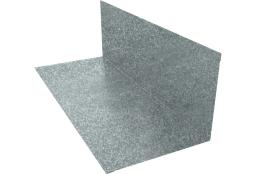 Планка примыкания 130х160мм 0,45 Zn (2м) изображение, анонсные картинки товара