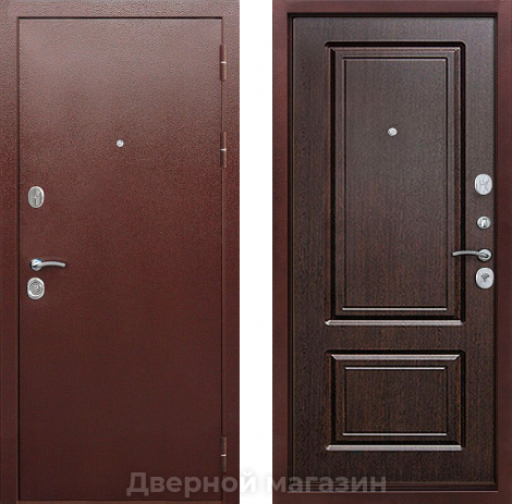 Дверь металлическая 573 1864 Венге 870 R изображение, анонсные картинки товара