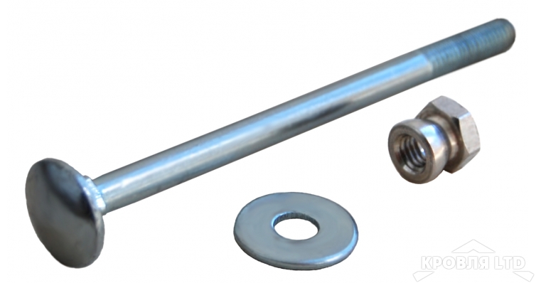 Болт М6х110, шайба, гайка антивандальная изображение, анонсные картинки товара