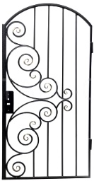 Калитка стиль секция 15.06 1*2,1м изображение, анонсные картинки товара