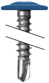 Саморез ПШС 4,2х25 RAL 5005 (500) изображение, анонсные картинки товара