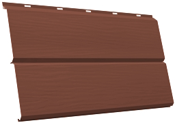 ЭкоБрус new 3D 0,45 PE с пленкой RAL 8004 терракота изображение, анонсные картинки товара