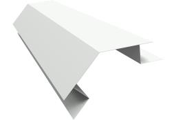 Планка угла внешнего сложного 135 градусов БХ new 0,5 Satin с пленкой RAL 9003 сигнальный белый (3м) изображение, анонсные картинки товара