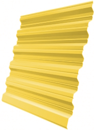 Профнастил НС35R 0,45 PE RAL 1018 цинково-желтый изображение, анонсные картинки товара