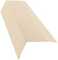 Планка карнизная 100х65 0,45 PE с пленкой RAL 1015 светлая слоновая кость (3м) изображение, анонсные картинки товара