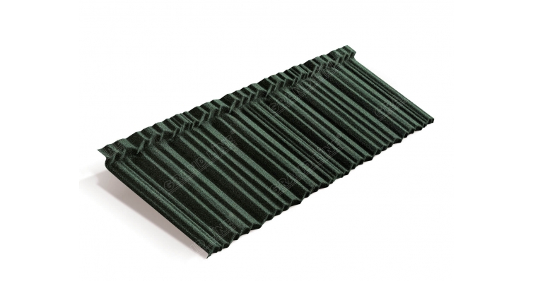 Лист Metrotile MetroShake 2 темно-зеленый изображение, анонсные картинки товара