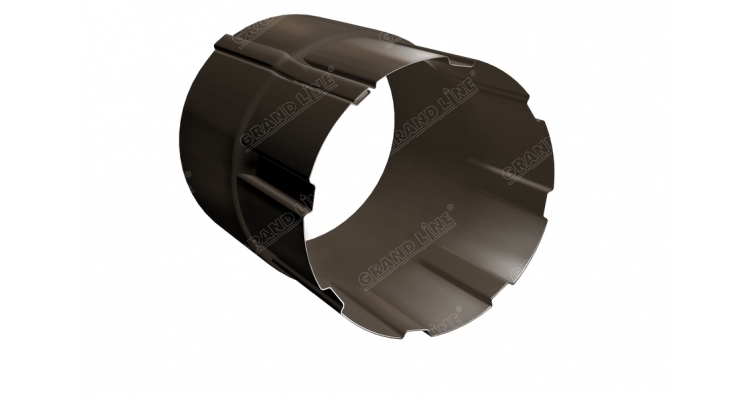 Соединитель трубы 90 мм RR 32 темно-коричневый изображение, анонсные картинки товара