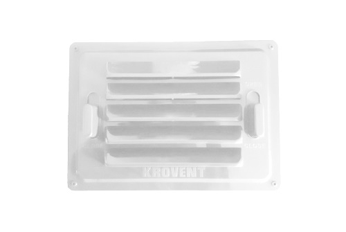 Вент.регулируемая решетка для цоколя Krovent (RAL 9003) изображение, анонсные картинки товара