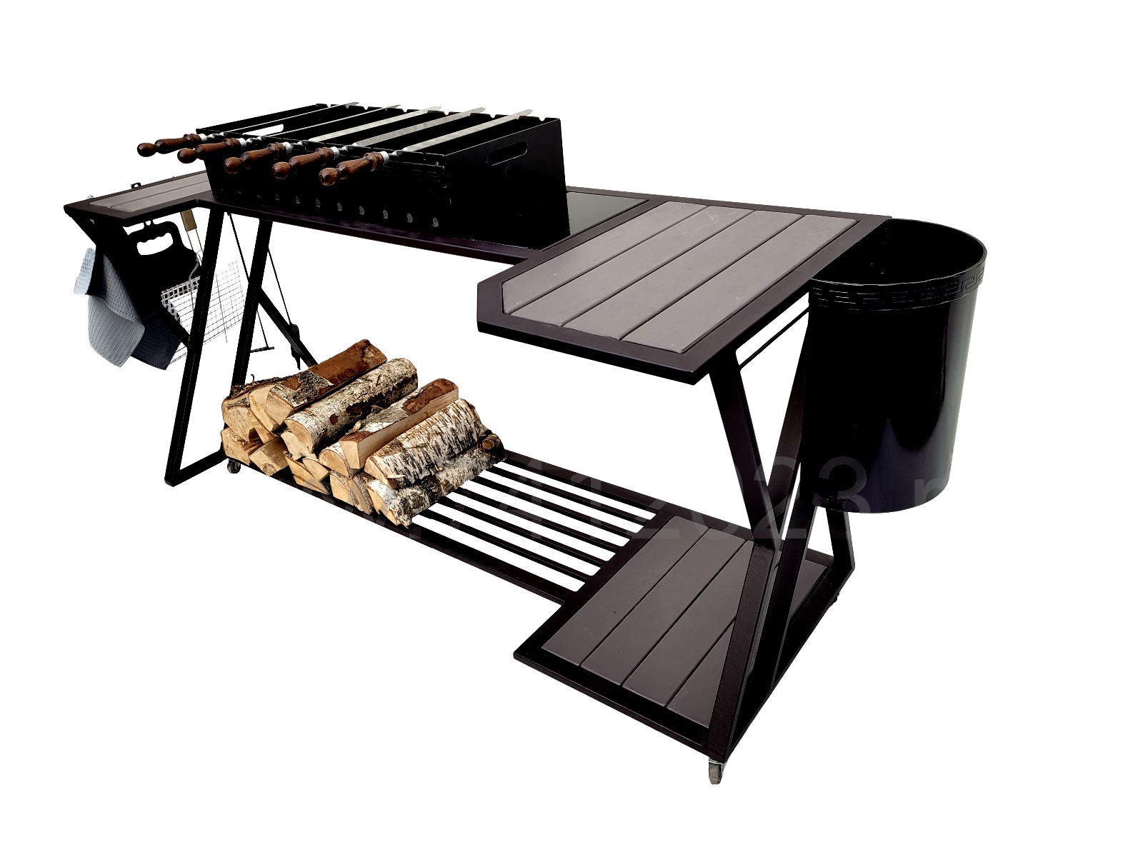 Мангал "Лофт" М.423+2П-Т72 изображение, анонсные картинки товара
