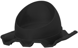 Элемент проходной Krovent Base-VT Prof 21 125/150 чёрный изображение, анонсные картинки товара