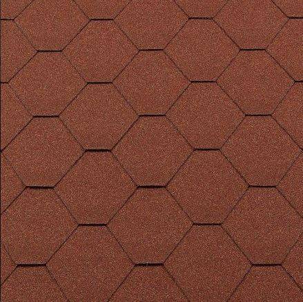 RoofShield черепица Премиум Стандарт (3м2) Красный с оттенением изображение, анонсные картинки товара