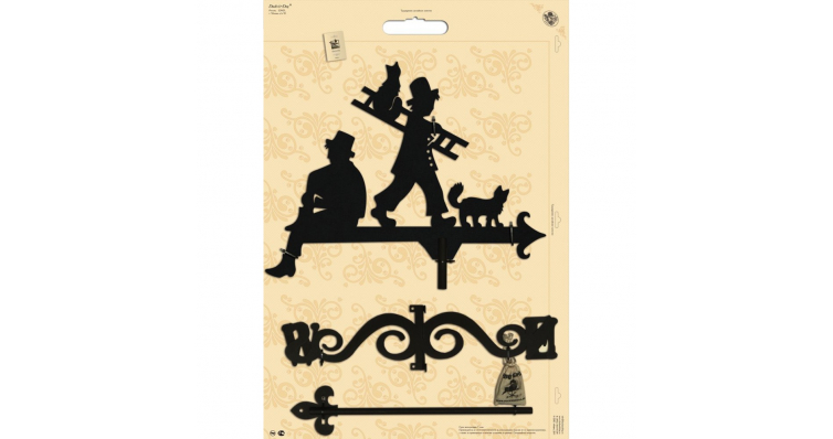 Флюгер большой Duck & Dog 022 Трубочисты изображение, анонсные картинки товара