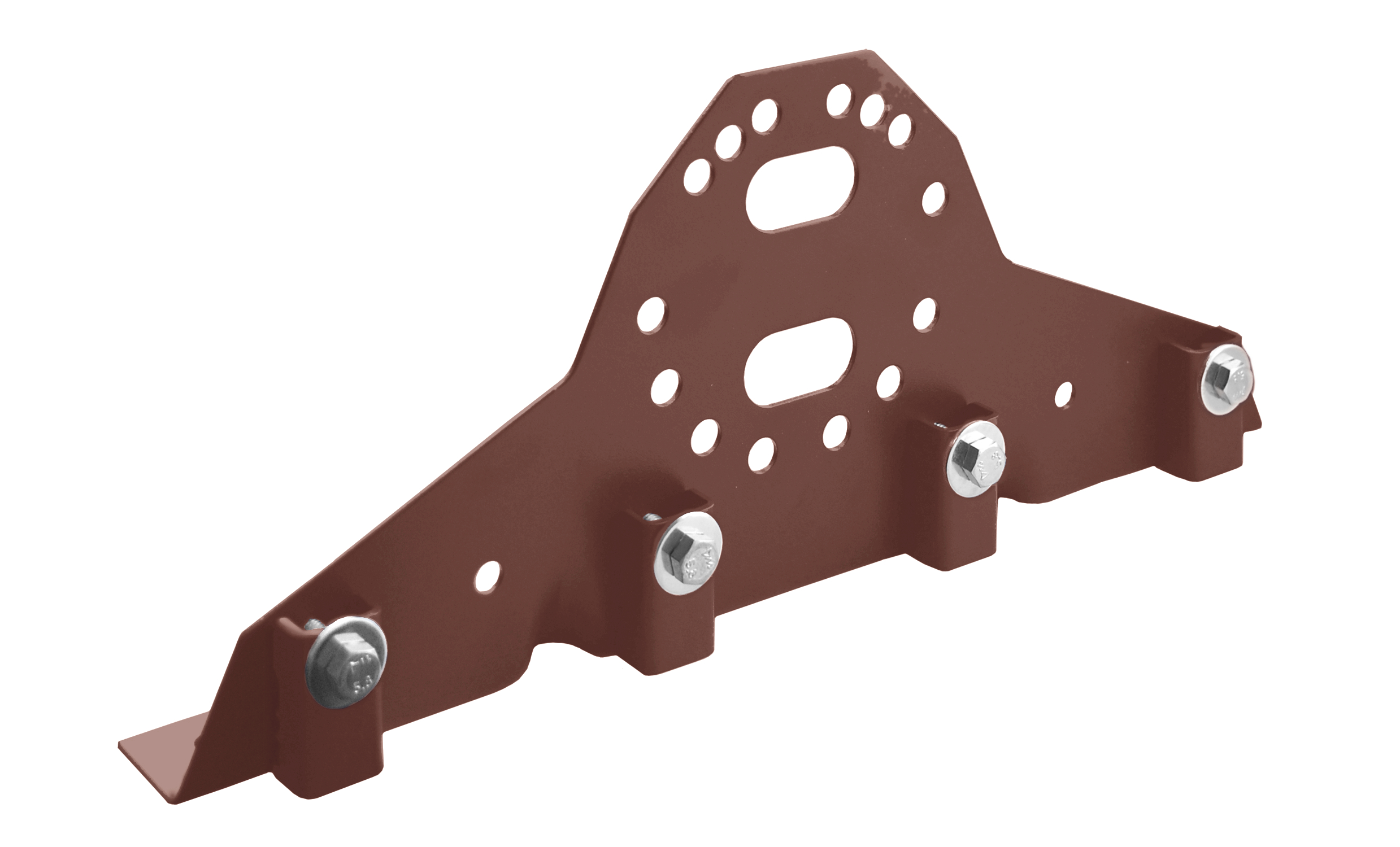 Кронштейн универсальный Grand Line для фальцевой кровли RAL 3009 изображение, анонсные картинки товара