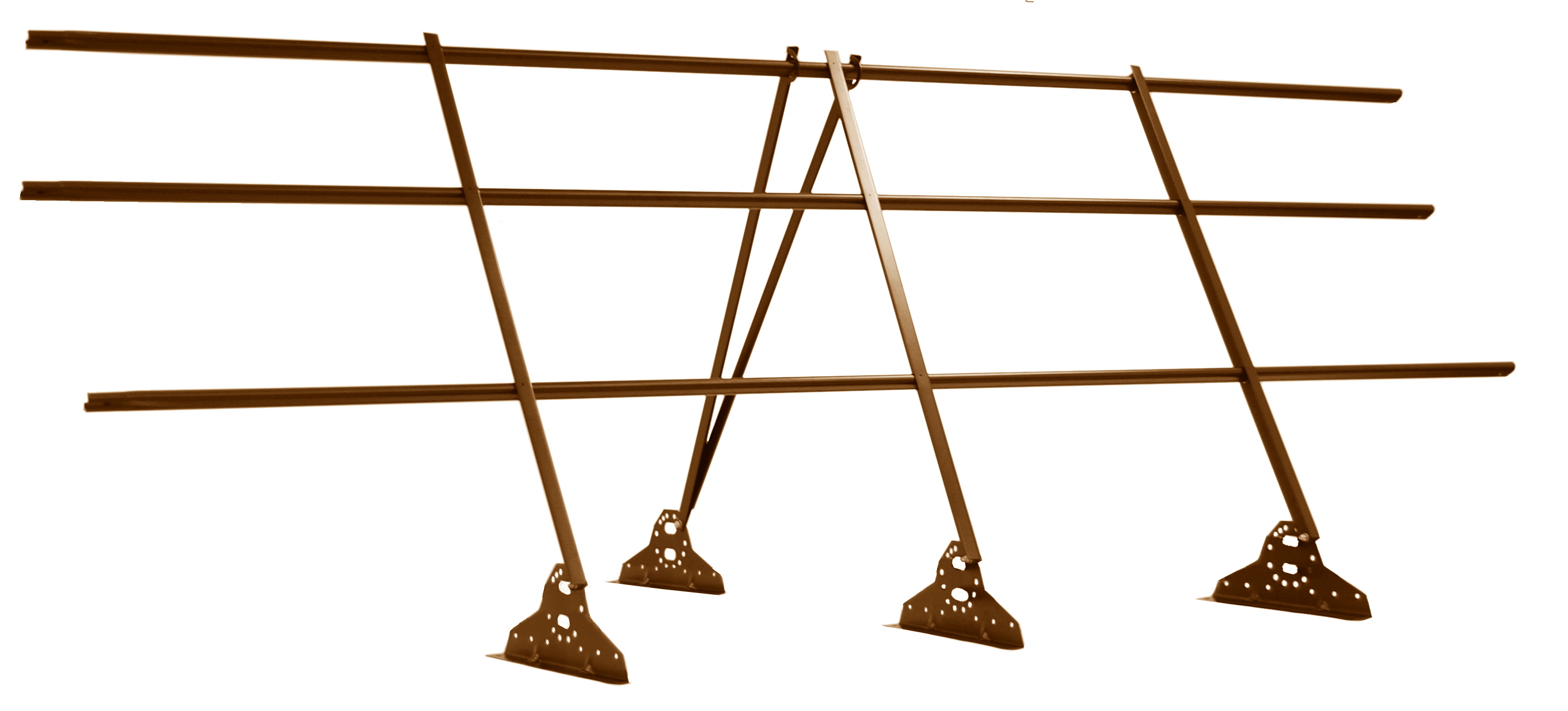 Ограждение кровельное Grand Line 1,2х3 RAL 8004 изображение, анонсные картинки товара