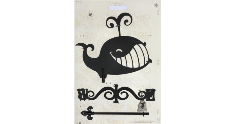 Флюгер большой Duck & Dog 066 Кит изображение, анонсные картинки товара