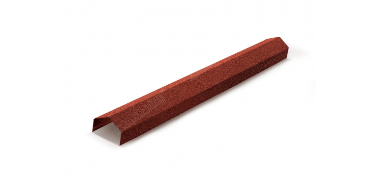 Конек ребровой, ширина 130мм Mtile красный изображение, анонсные картинки товара