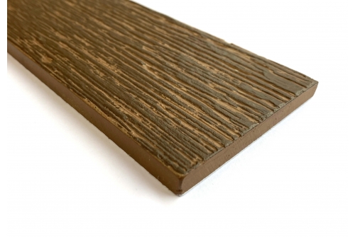 Сайдинг-панель фиброцементная окрашенная структурная МАХАГОН (RAL8024/RAL8014) LATONIT 3000x200x8 изображение, анонсные картинки товара