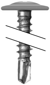 Саморез ПШС 4,2х25 RAL 9022 (500) изображение, анонсные картинки товара