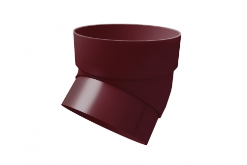 Колено трубы 45 град. ПВХ Grand Line бордо (RAL 3005) изображение, анонсные картинки товара