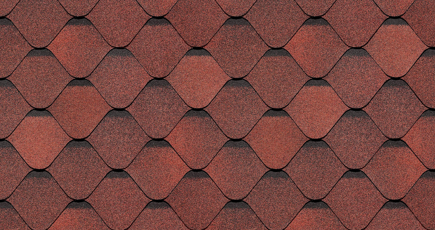 Гибкая черепица Döcke PIE PREMIUM/ НИЦЦА/ Клубника изображение, анонсные картинки товара