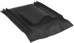 Вентиль кровельный UNITILE - KTV черный изображение, анонсные картинки товара