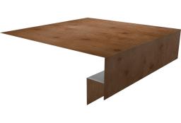 Планка околооконная сложная (Блок-хаус, Экобрус) Grand Line 250х50х25 0,45 Print Premium Pine Wood Fresh (2м) изображение, анонсные картинки товара